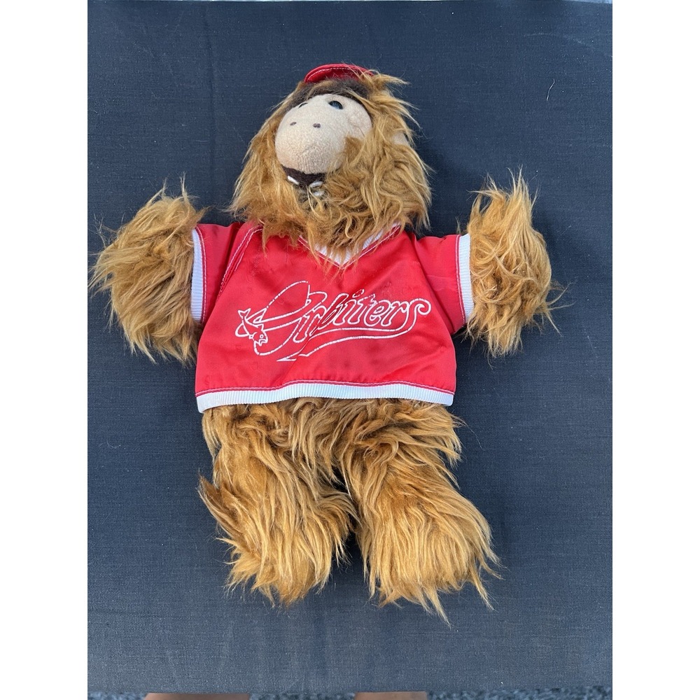 Alf Orbiters Vintage 1988 Plush Baseball Hand Puppet Toy Collectible Burger King